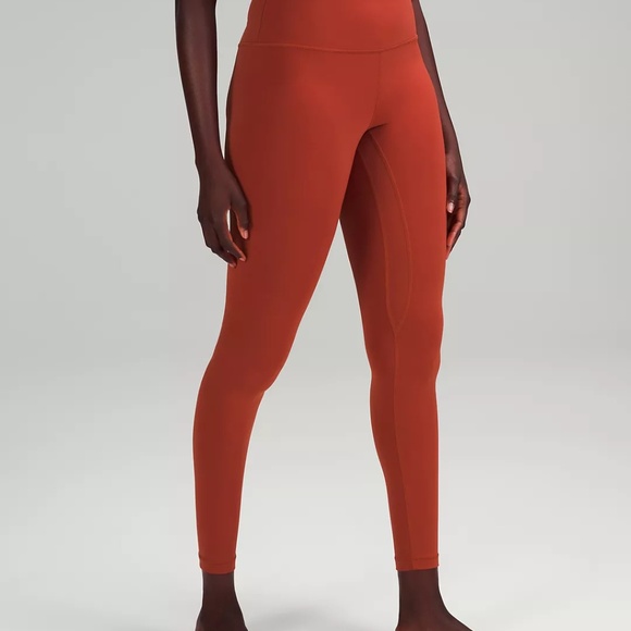 Lululemon Aligh leggings size 6 cayenne red - Picture 1 of 8